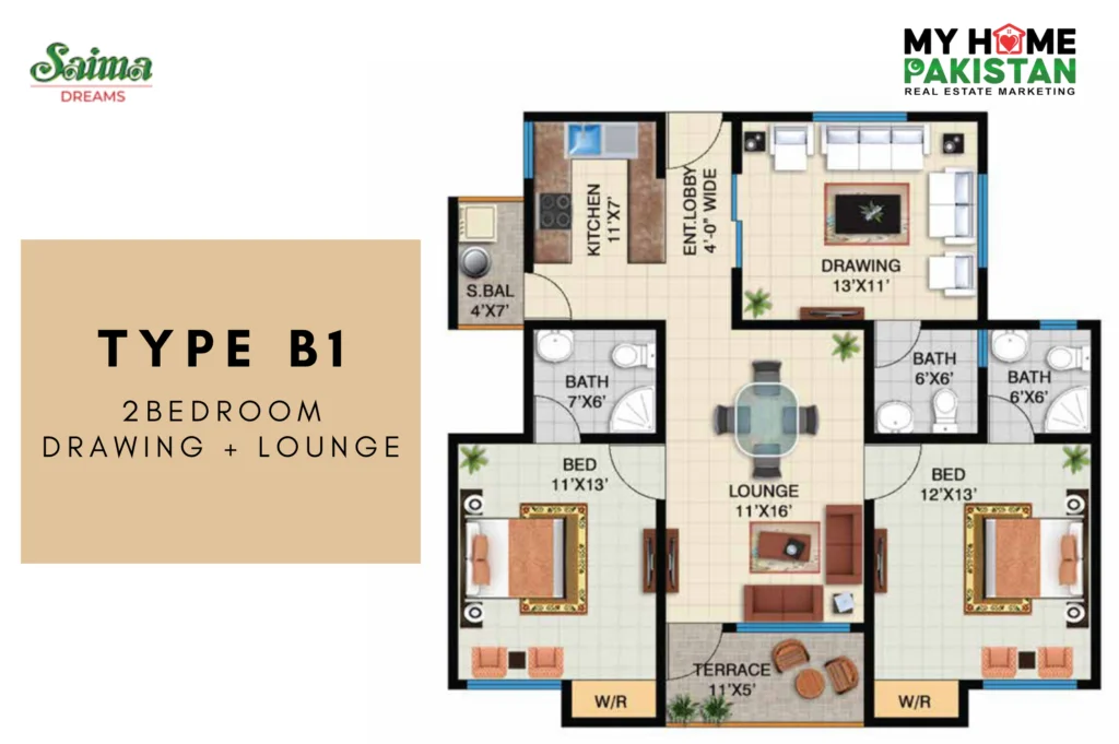 saima dreams floor plan 2