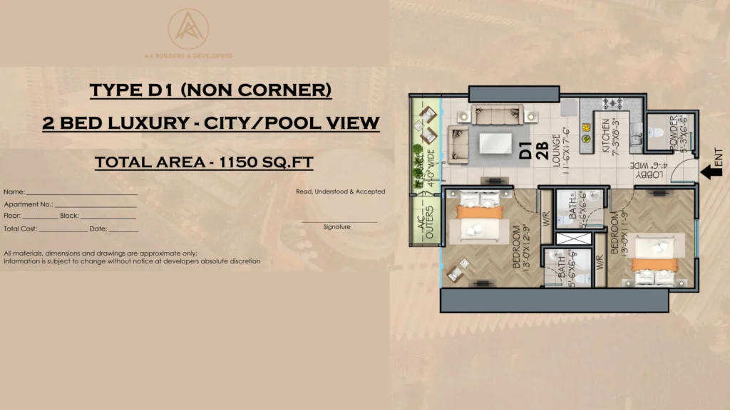 AA floor plan 1