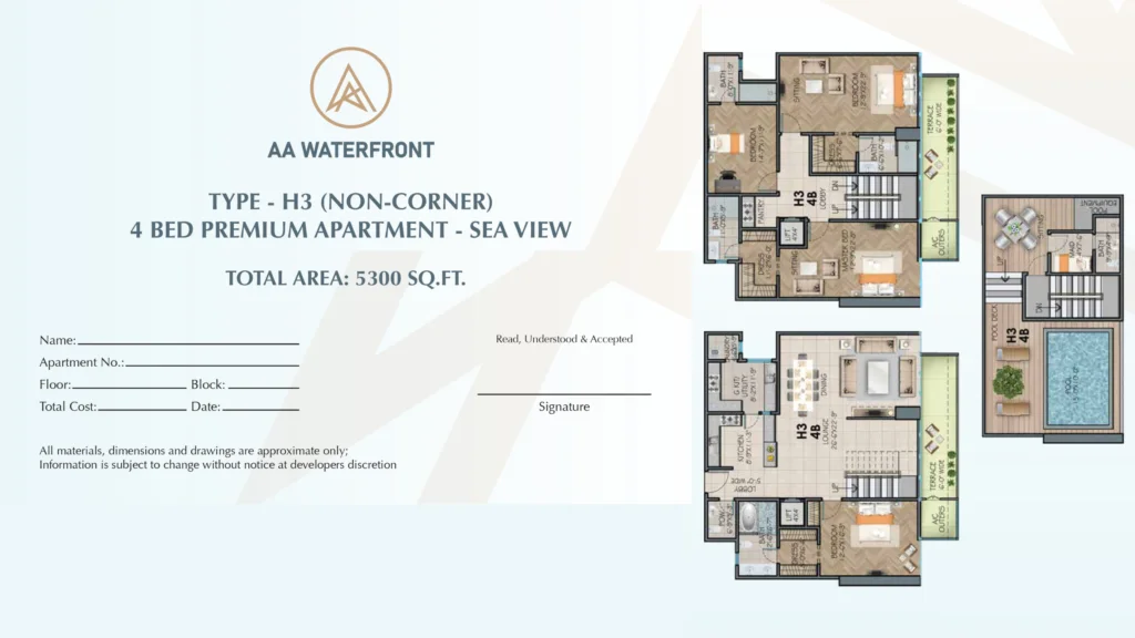 AA floor plan 4