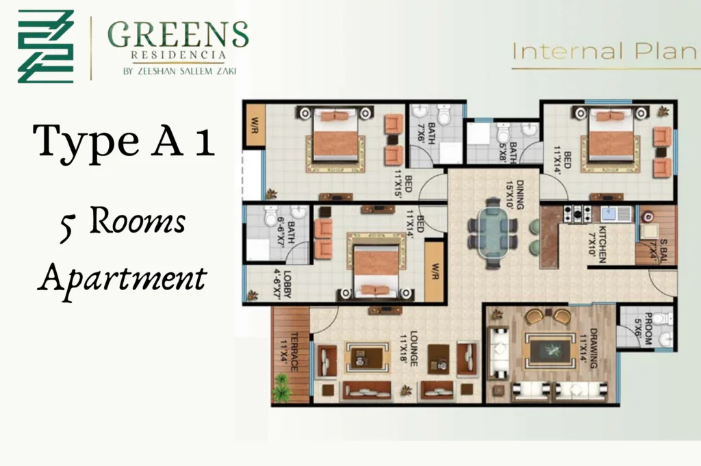 ZSZ green floor plan