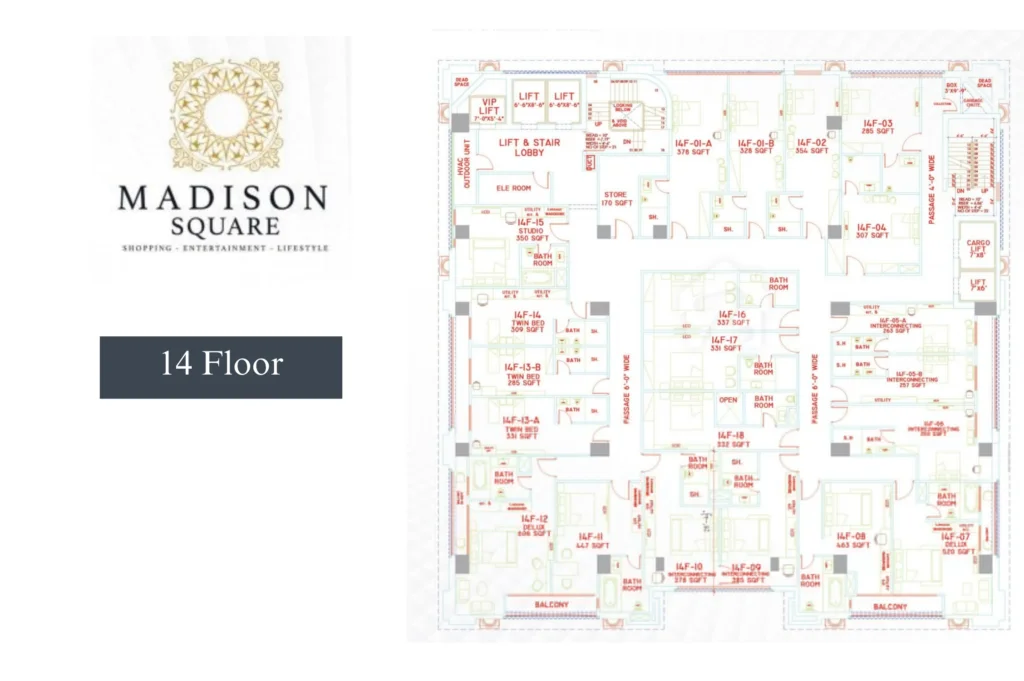 madison square floor plan 14