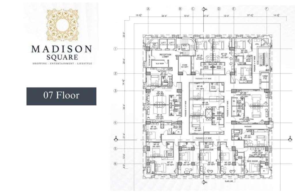 madison square floor plan 17