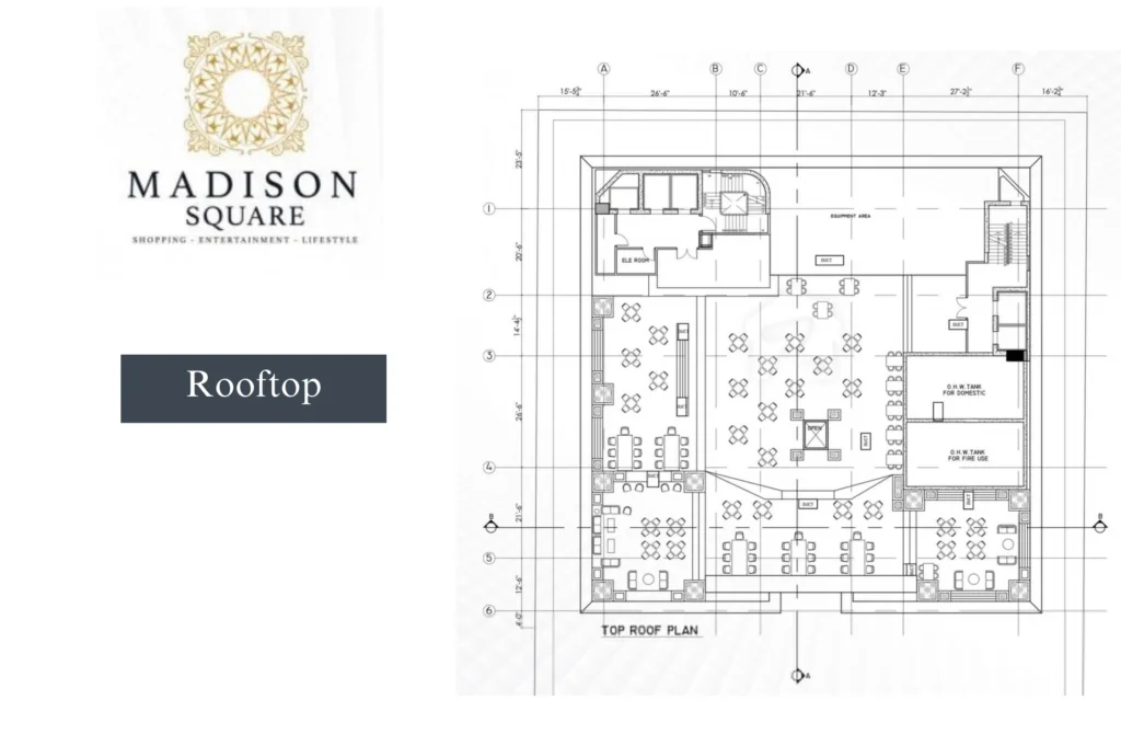 madison square roof top floor plan