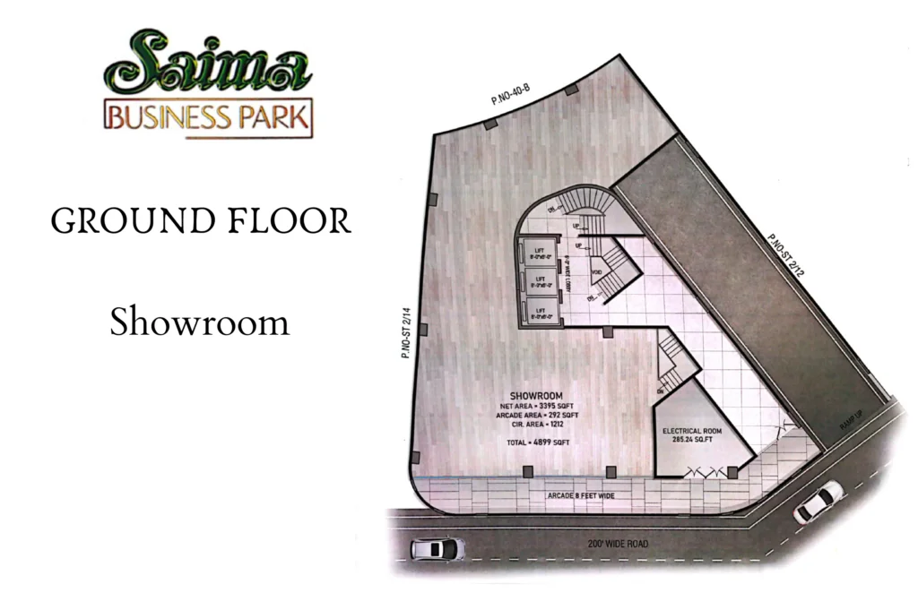 saima business park floor plan 1