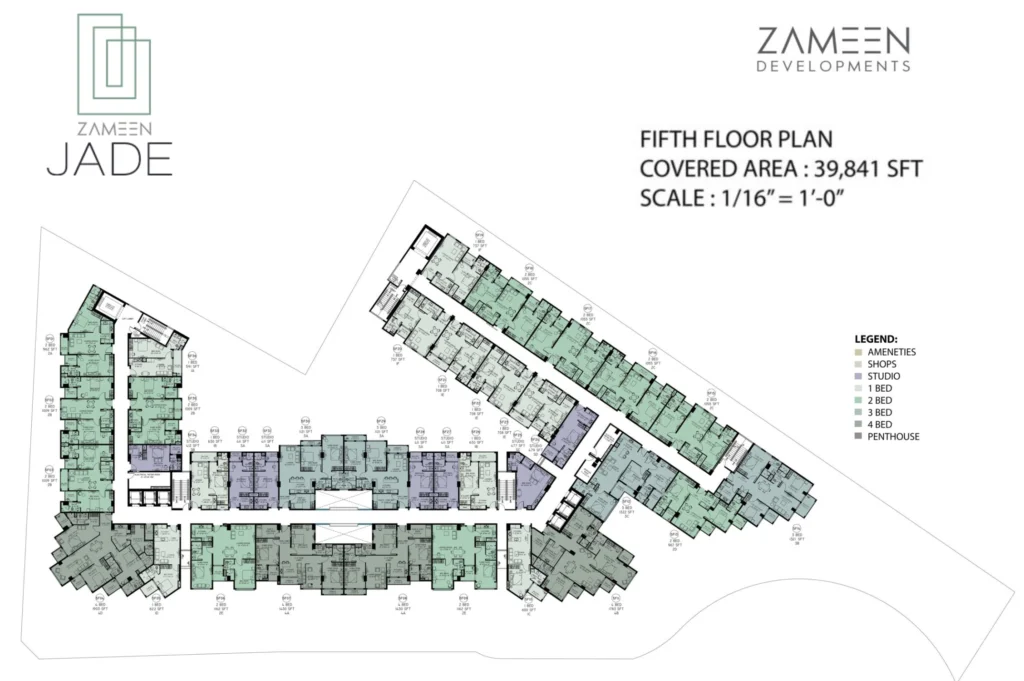 zameen Jade Floor plan 5