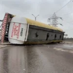 Oil Tanker Crash Kills One and Causes Major Traffic Jam in Karachi